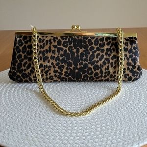 Animal print small bag